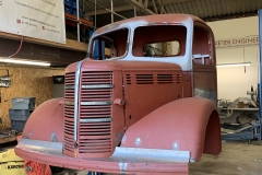 Bedford O type Body mock up