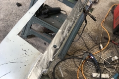 E type Jaguar restoration welding repairs