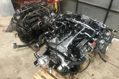 Jaguar V12 engine rebuild