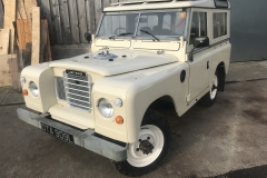 Series 3 Landrover partial restoration